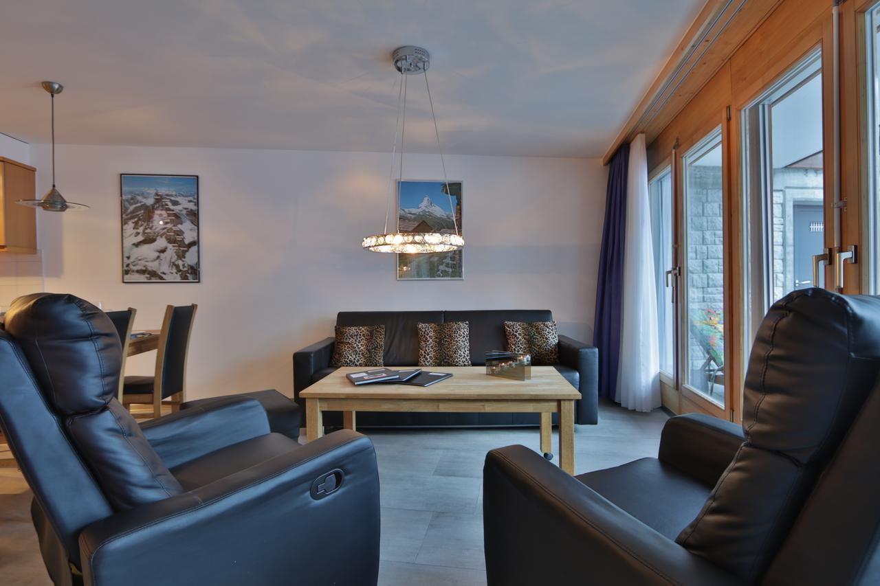Ferienwohnung Steinmattstrasse Церматт Экстерьер фото